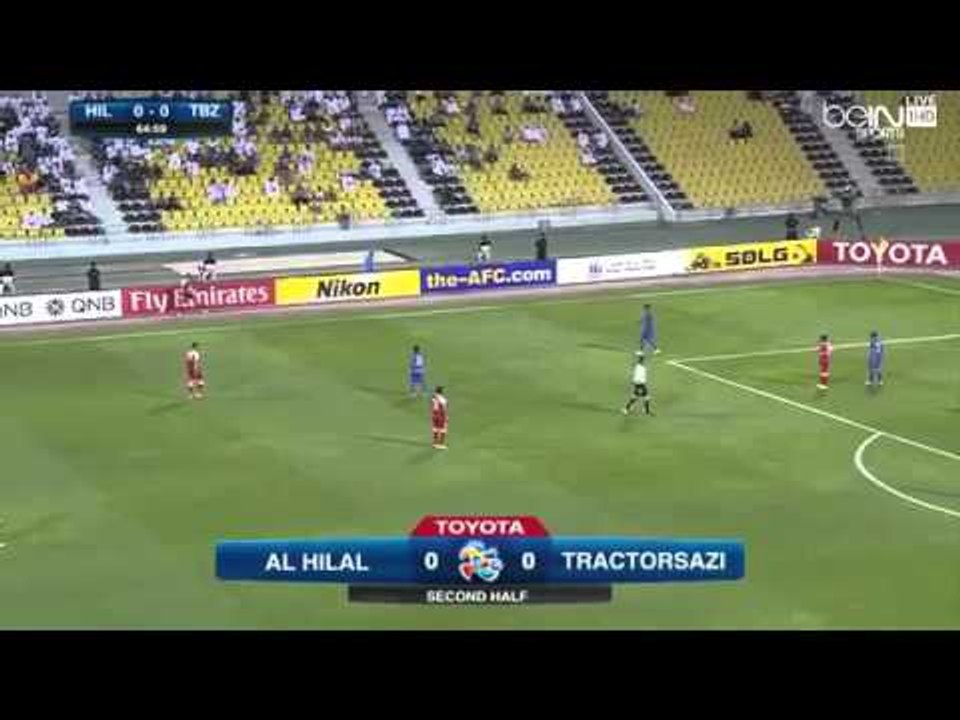 أهداف مباراة الهلال السعودي و تراكتور الإيراني...