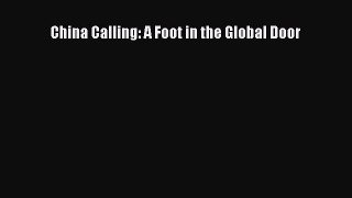 Download China Calling: A Foot in the Global Door PDF Free