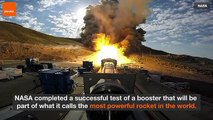 Powerful Rocket Booster NASA Tests  (Package)