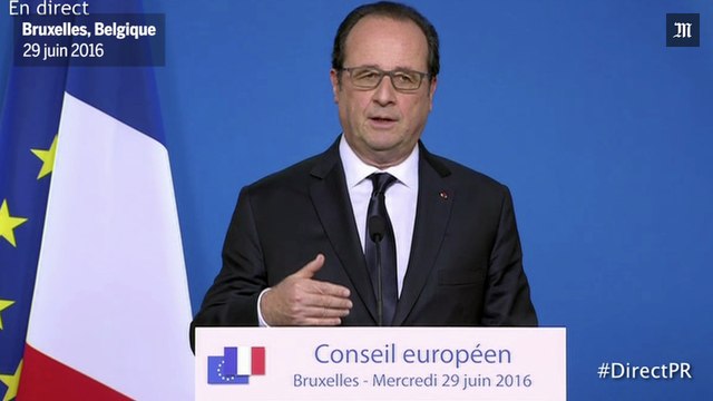 Hollande : « Le Brexit, c’est d’abord un problème pour le Royaume-Uni »
