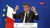Sarkozy veut un référendum pour réduire le nombre de parlementaires et rétablir le cumul