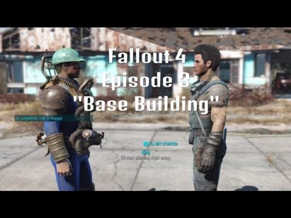 Fallout 4 Episode 3 "Base Building" (PS4)