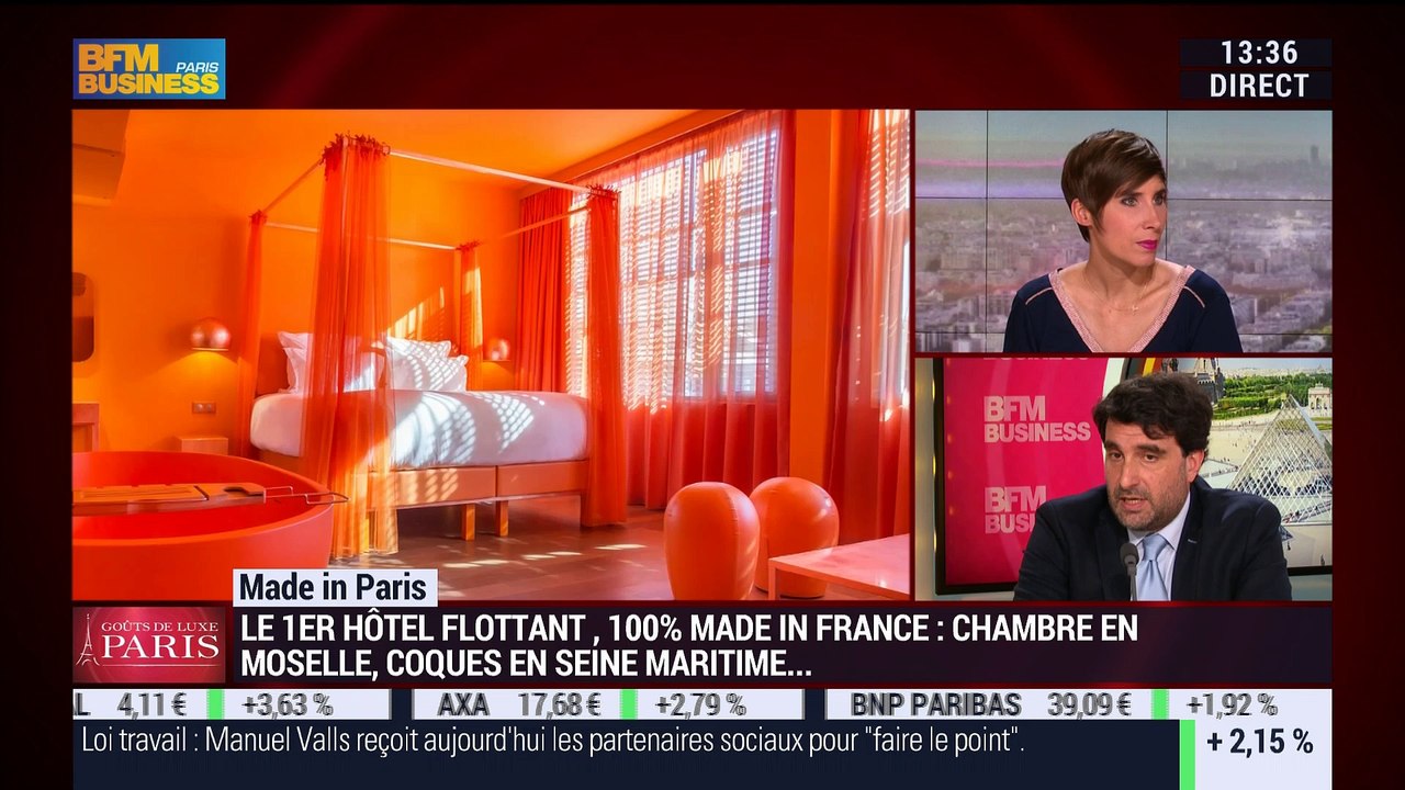 Made in Paris de Cityfloating Austerlitz, consortium spécialisé dans le secteur d'activité des hôtels et hébergements - 29/06