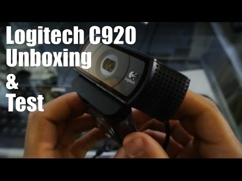 Logitech C920 HD Pro Webcam - Review, Unboxing, & Test