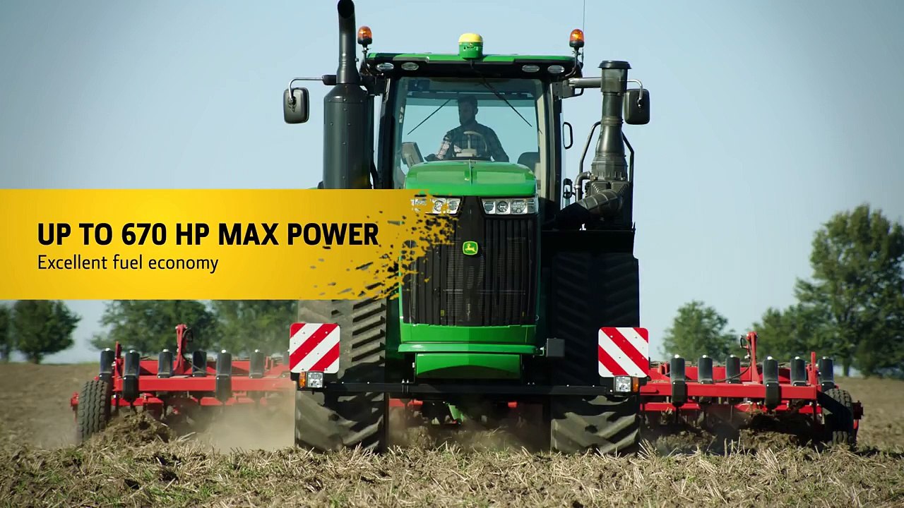 The New John Deere 9RX Series Tractors