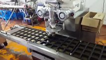 HX-860III Encrusting machine and aligning machine to make sticky steamed sponge cake