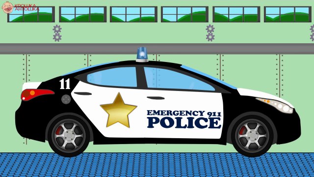 Сборка полицейской машинки Автомобильный завод Как делают машины