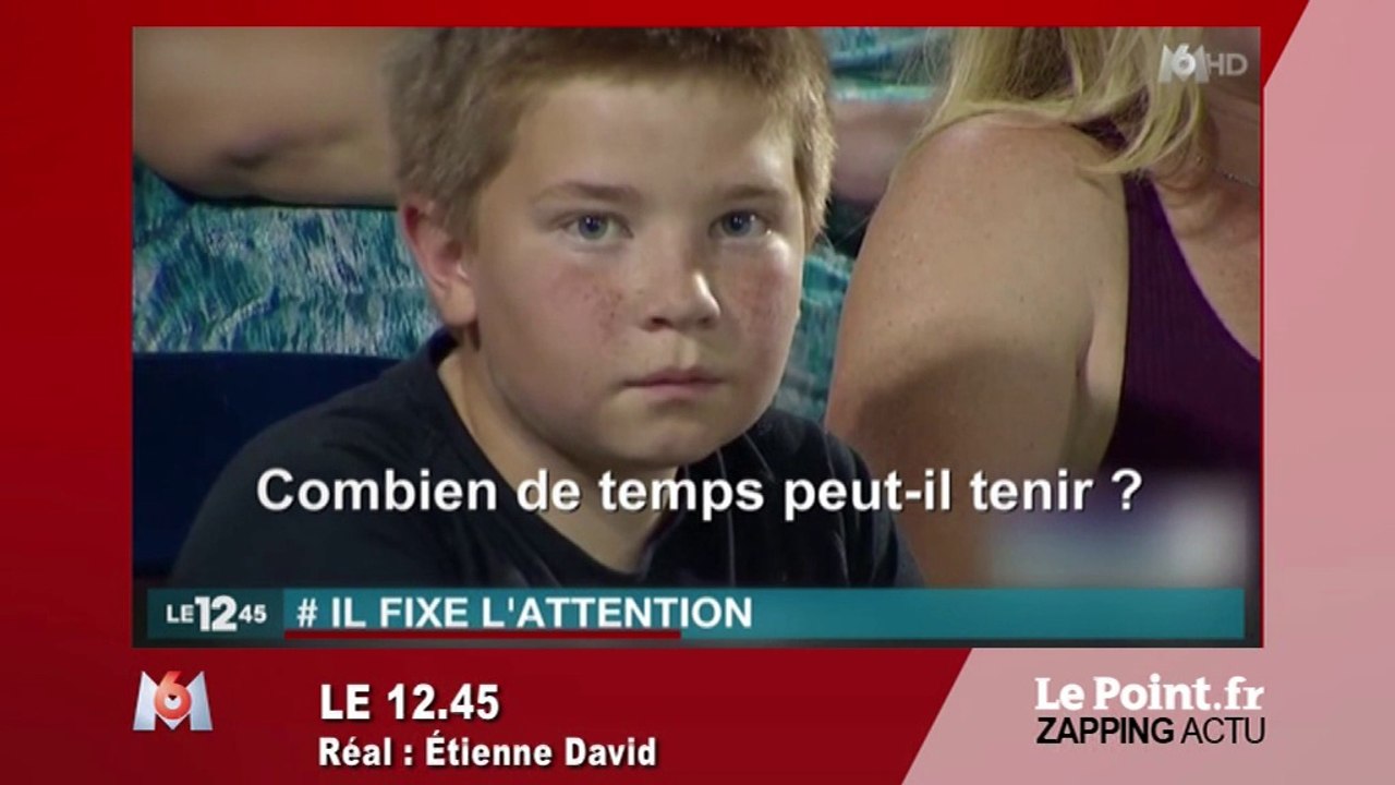 Cet enfant n'a pas froid aux yeux ! Découvrez pourquoi... - Zapping du 29 juin 2016