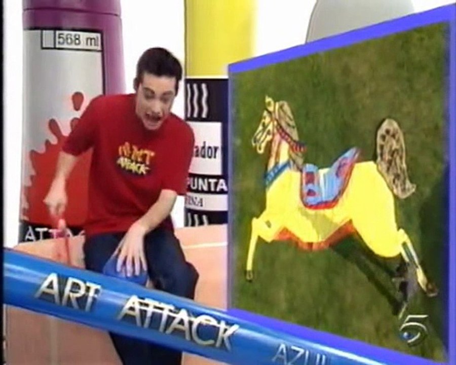 Art attack, Art Attack, capítulo 020, capitulos art attack, Jordi Cruz, serie art attack,