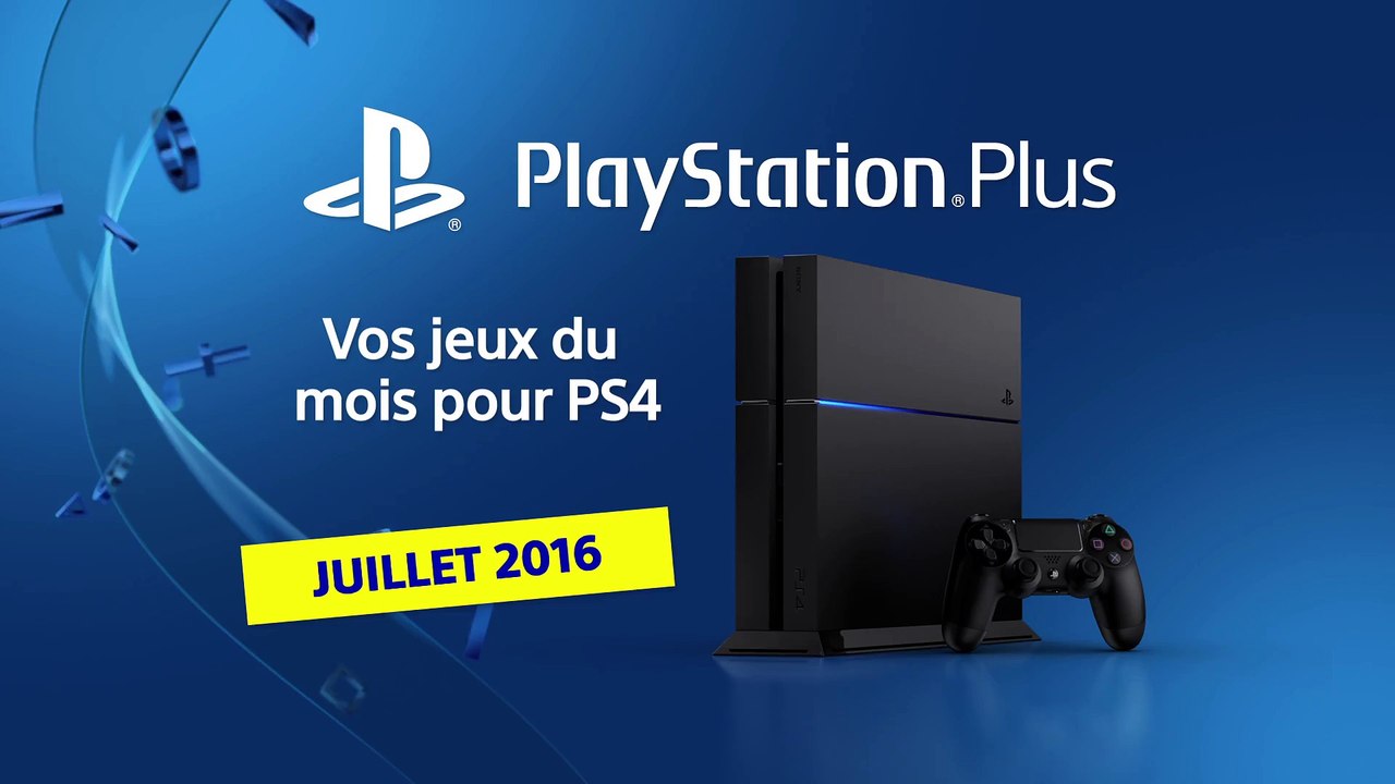 Les jeux PS Plus de juillet 2016