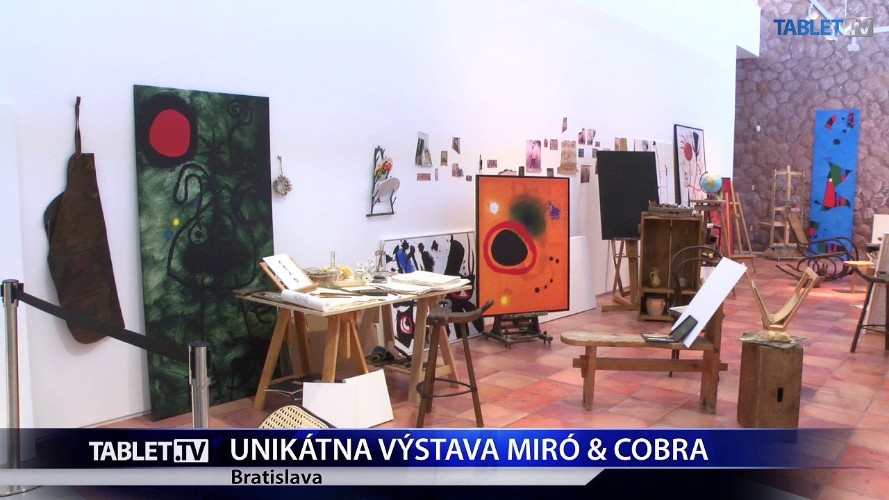 Danubiana vystavuje diela Miróa, na Slovensko ich priniesol jeho vnuk