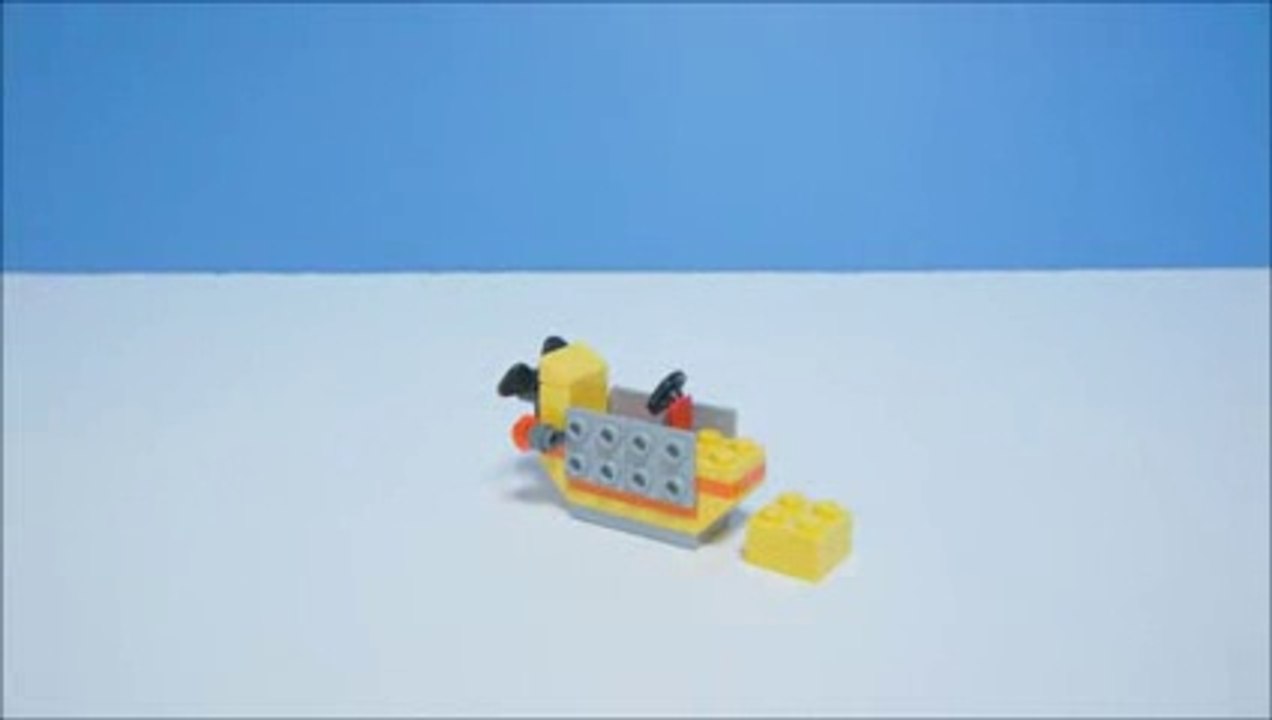 또봇 자동차 장난감들의 레고 오리보트 장난감 만들기