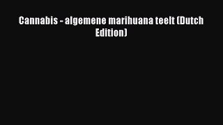 PDF Cannabis - algemene marihuana teelt (Dutch Edition)  EBook