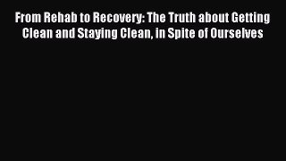 Read From Rehab to Recovery: The Truth about Getting Clean and Staying Clean in Spite of Ourselves