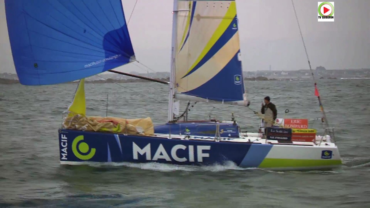 Voile    |     L'impitoyable Solitaire du Figaro -  Bretagne Télé