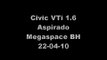 Civic 1.6 Aspirado no MegaSpace 22-04-2010
