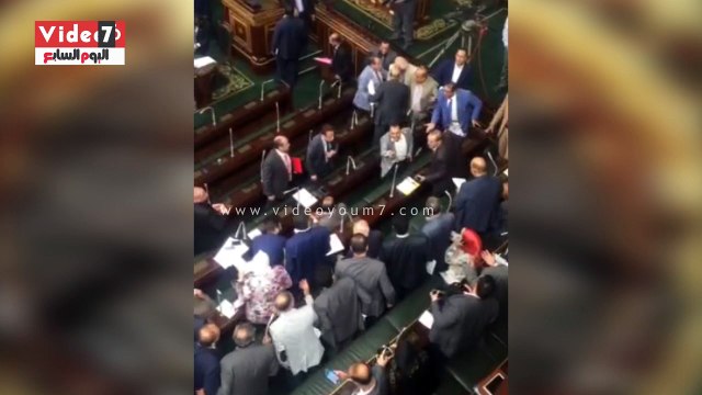 بالفيديو.. مشادات بين نواب البرلمان أثناء مناقشة الموازنة العامة