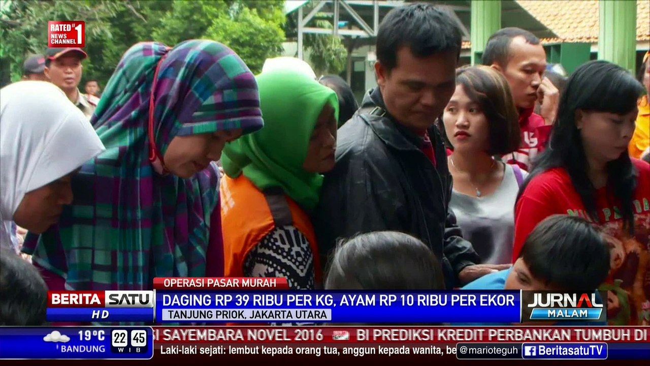 Pemprov DKI Gelar Operasi Pasar Murah