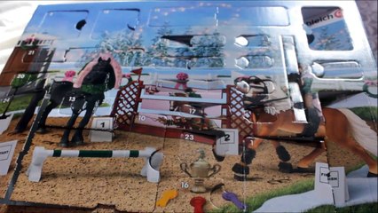 J'ouvre mon calendrier de l'avent Schleich 2016 #2