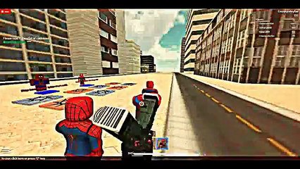 First video ever!!! Roblox Amazing Spider-Man 2 game!