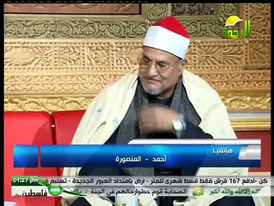 فضيلة الشيـخ محمد عبد الوهاب الطنطاوي في برنامج أعلام الأمة 19 من جمادى ثان  1434هـ  الموافق 30-4-20