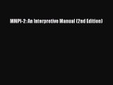 [PDF] MMPI-2: An Interpretive Manual (2nd Edition) Download Full Ebook