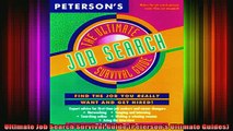 READ book  Ultimate Job Search Survival Guide Petersons Ultimate Guides Full Free