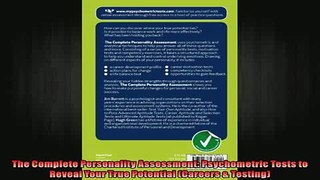 READ book  The Complete Personality Assessment Psychometric Tests to Reveal Your True Potential Full EBook