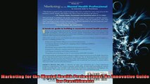 READ book  Marketing for the Mental Health Professional An Innovative Guide for Practitioners  FREE BOOOK ONLINE