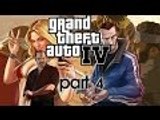 grand theft auto 4 part 4 ''so many tries, car go's for a swim, annoying Roman''