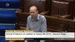 Paul Murphy TD speaks in favor of a ban on hare coursing.