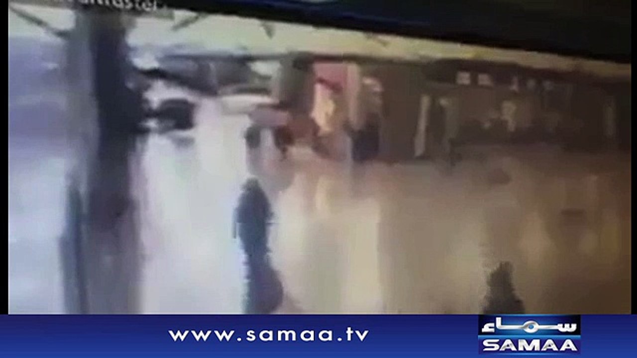 Turkey Blast CCTV Footage