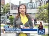 Denuncian un posible fraude electoral en 2014