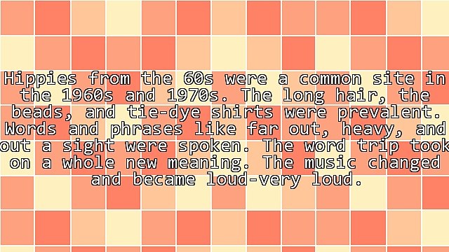 Not All Hippies From The 60s Are Gone