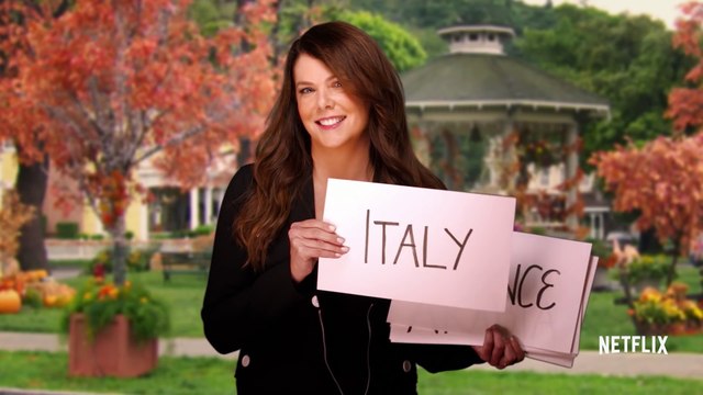 Gilmore Girls Global Announcement - Lauren Graham - Netflix [HD]