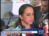 asamSe suspendió temporalmente el sueldo a la asambleísta Esperanza G.