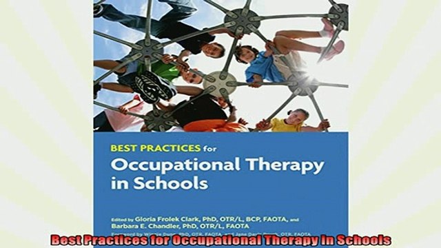 EBOOK ONLINE Best Practices for Occupational Therapy in Schools BOOK ONLINE