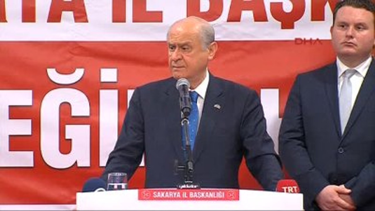 Samsun MHP Genel Başkanı Devlet Bahçeli Sakarya İl Teşkilatının Düzenlediği İftar Programında...