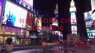 New York City 4/29/2016