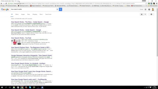 How Search Engines Works Part 1