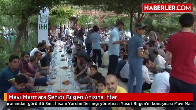 Mavi Marmara Şehidi Bilgen Anısına İftar