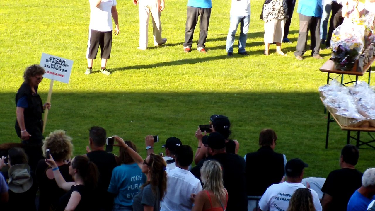 Entrée concurrents Ring 3 - Finale Ring Albertville 2016