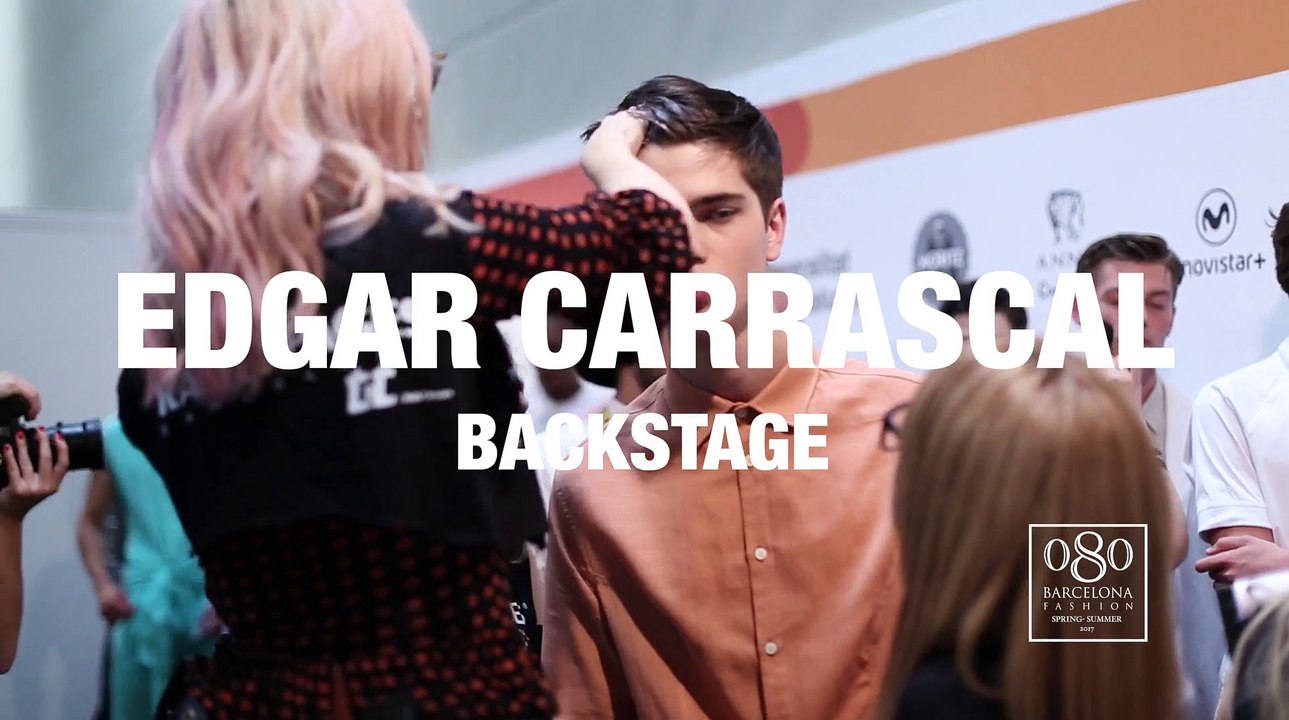 Backstage Edgar Carrascal juny 2016