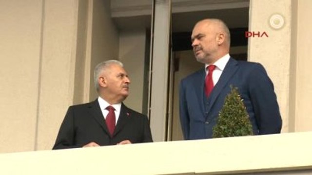 Başbakan Yıldırım Arnavutluk Başbakanı Edi Rama İli Baş Başa Görüştü