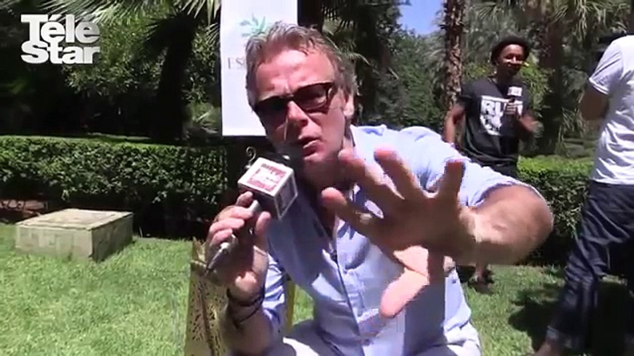 Franck Dubosc au Festival de Marrakech - LE MAROC A CULTURELLEMENT DIX SIÈCLES DE RETARD