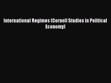 [Read] International Regimes (Cornell Studies in Political Economy) ebook textbooks