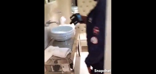 Raheem Sterling Shows his new Bling Home off