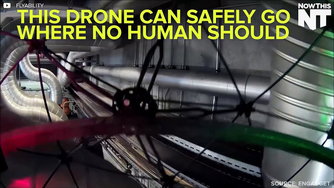 This Drone Goes Where Humans Shouldn't