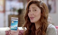 Mahira Khan in QMobile Noir S1Pro TVC 2016