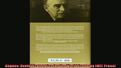 Popular book  Keynes Useful Economics for the World Economy MIT Press